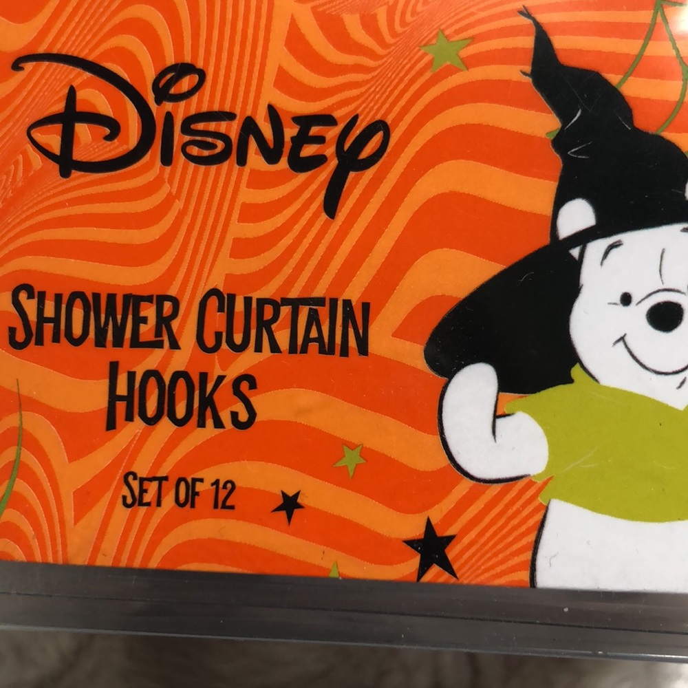 Disney Winnie the Pooh Halloween Shower Curtain Hooks - Picture 4 of 4